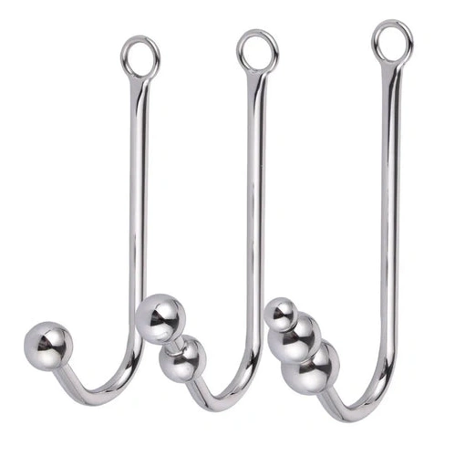 Hook Beaded Anal Cuffs and 5334 Collar Elegant with 0324